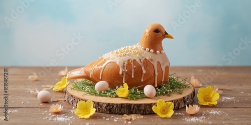 Fototapeta Naklejka Na Ścianę i Meble -  Family strolling along a Brazilian beach at sunset, emphasizing leisure and natural scenery