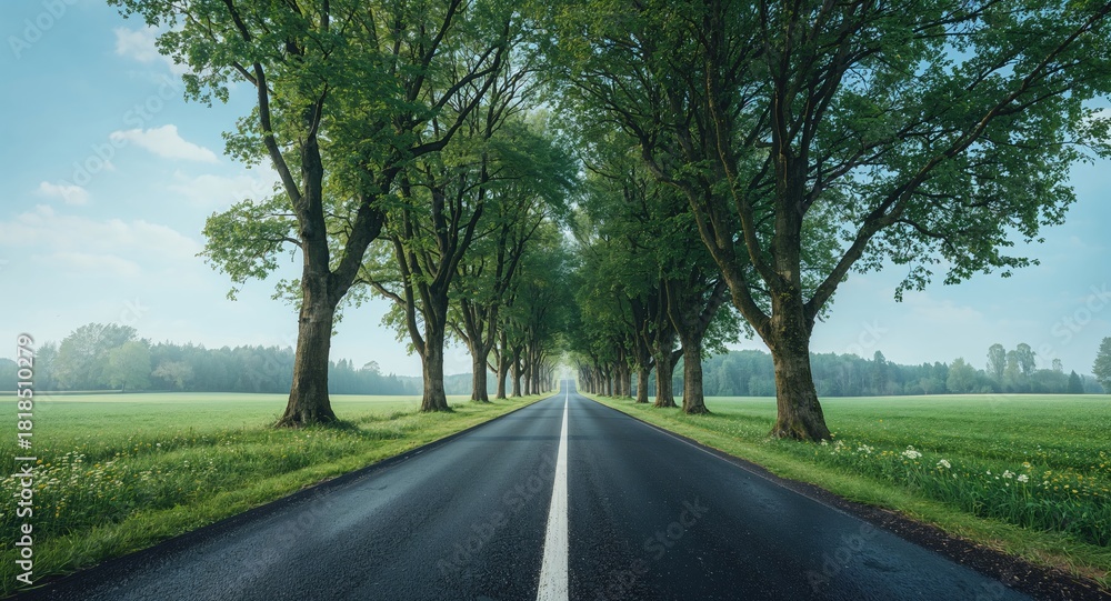 Fototapeta premium Hiking along the Blue Stack Way in Donegal, Ireland, emphasizing outdoor activity and natural landscape, Earth Day