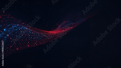 Background with a wave of binary data, suitable for digital interface design or UI layout, Nowruz