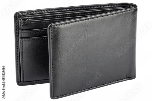 black leather wallet