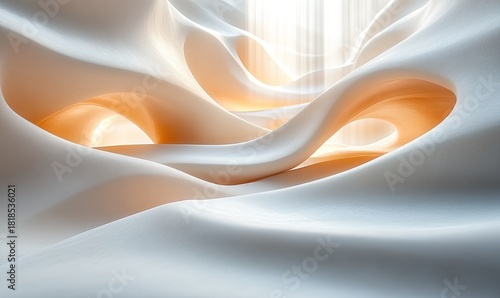 Flowing abstract soft texture background design