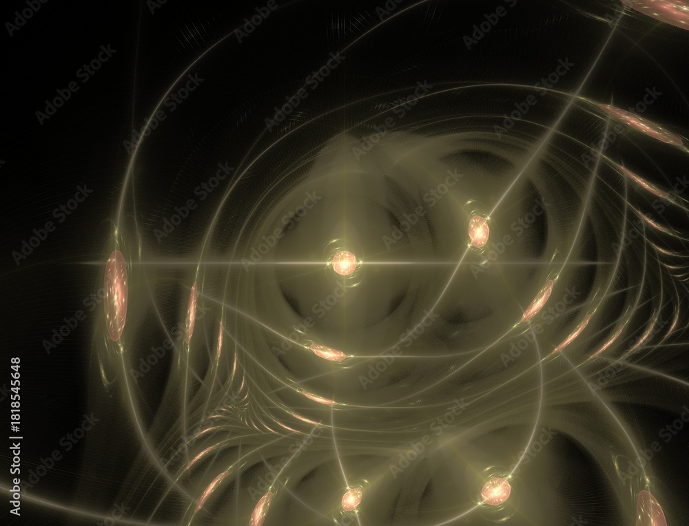 Fototapeta premium Imaginatory fractal abstract background Image