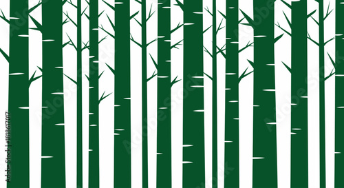 The Cartographer's Dream of Contrast A Flat-Design Panorama Where Warm Sunset Hues Meet Cool Amethyst Peaks, Guiding the Blue River Through the Verdant Valley Floor.