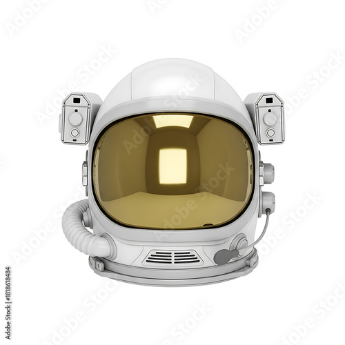 Wallpaper Mural Astronaut Helmet White Space Suit Protective Gear Exploration Headgear Cosmonaut Torontodigital.ca