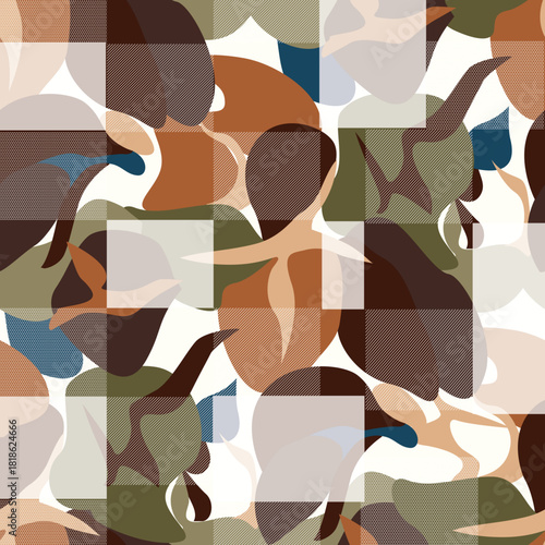 abstract circle pattern on textures background