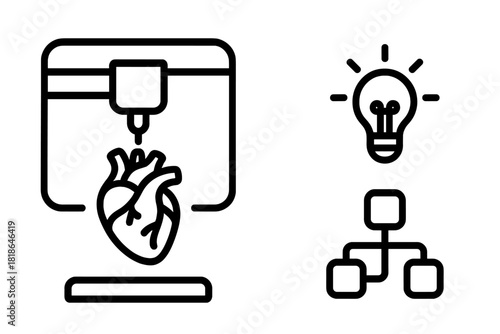 Bioprinting technology and medical innovation for organ creation and structured development