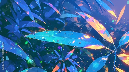 Vibrant underwater scene, colorful fish swimming among coral, serene aquatic environment, perfect for nature themes.