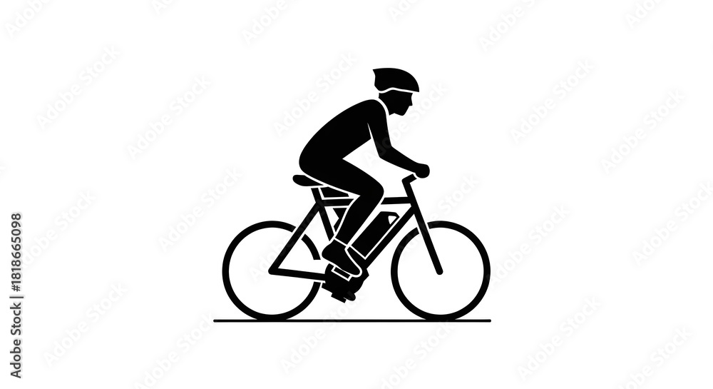 Fototapeta premium Beautiful visual representation of bicycle, bike, electric emphasizing realism and artistic photography approach for modern branding and lifestyle representation