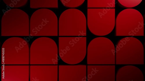 Orange Modern Architectural Design Element