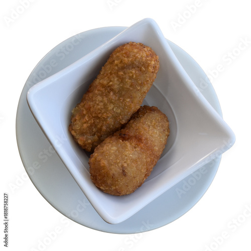 Tapas de croquetas png.