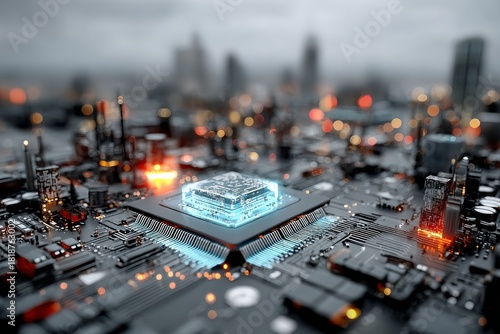 gallium nitride innovation sci-fi. Generative AI