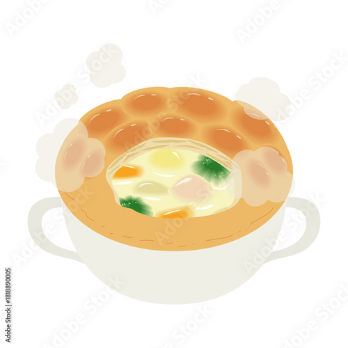 パイ包み焼きシチュー