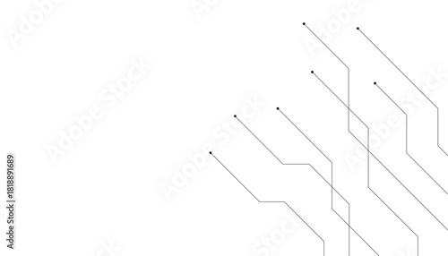 Abstract futuristic circuit board Illustration, Circuit board with various technology elements. Circuit board pattern for technology background.