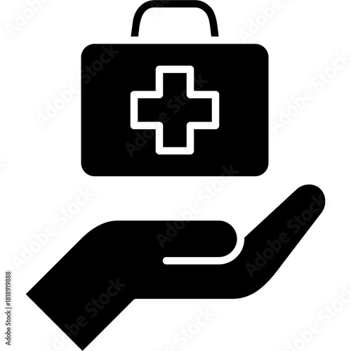 Glyph Solid Treatment Icon