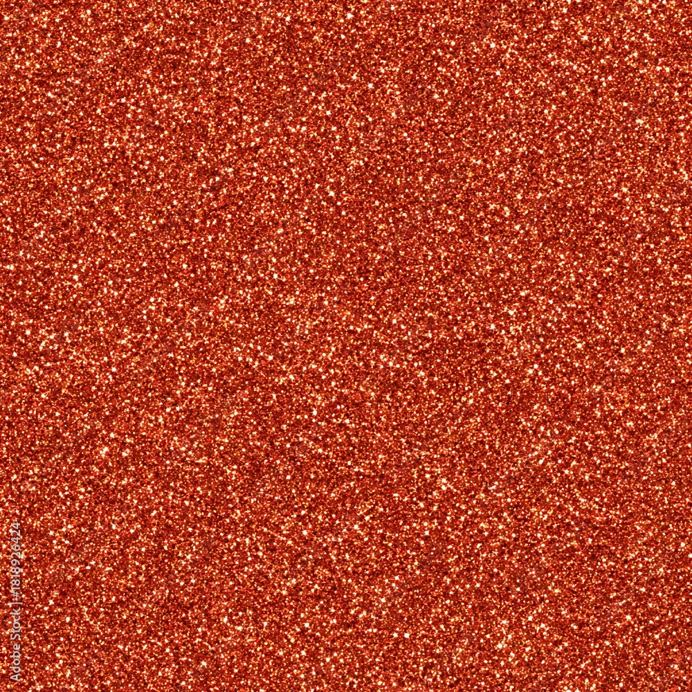 Fototapeta premium SEAMLESS shiny glitter background texture, orange color, seamless texture.