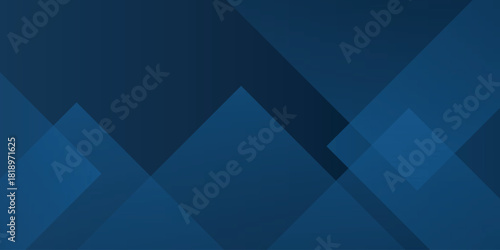 Dark blue gradient abstract background with overlapping triangle shapes. Vector illustration VOL. 3