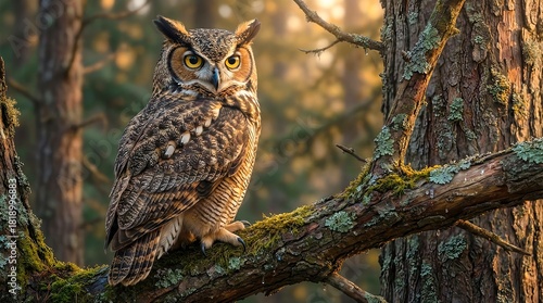 great horned owl