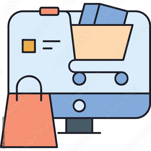 E-Commerce Sticker