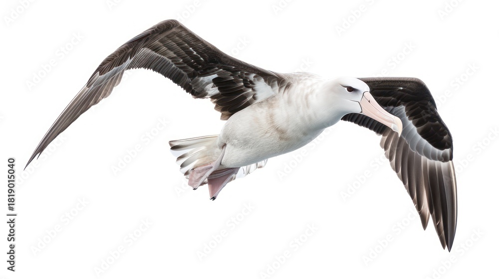 Obraz premium Majestic Albatross in Flight