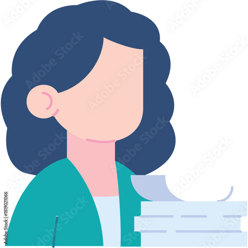 Law Clerk Illustration