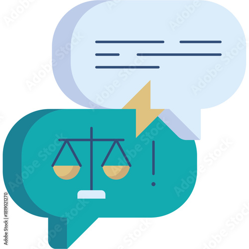 Legal Dispute Illustration