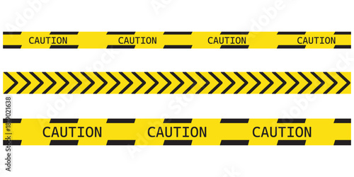 caution tape. police line crime scene