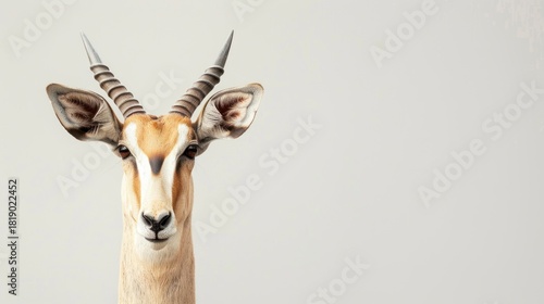 Graceful Antelope Standing in Wilderness