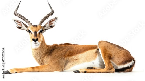 Graceful Antelope Standing in Wilderness
