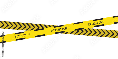 caution tape. police line crime scene