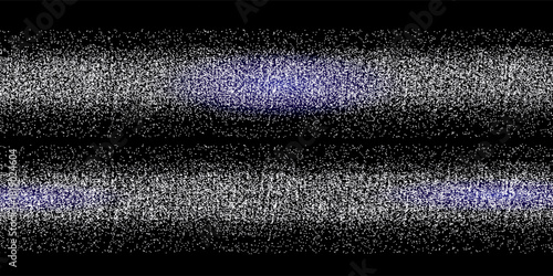 Dark abstract texture with grainy digital noise and horizontal purple static waves.