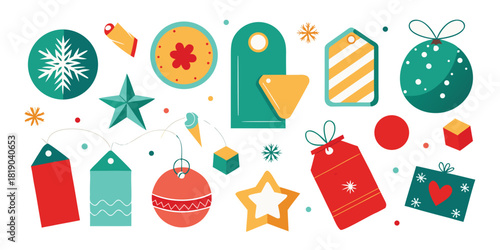 Christmas ornaments decorations holiday season festive celebration winter xmas new year