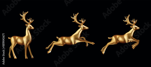 deer silhouette vector