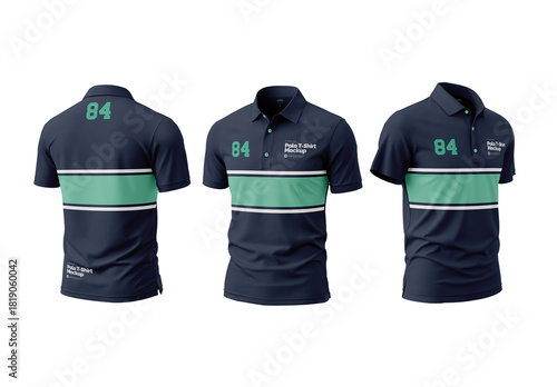 Polo T-Shirt Mockup