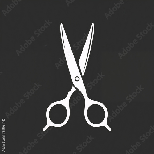Scissors Isolated on White Background Vector
