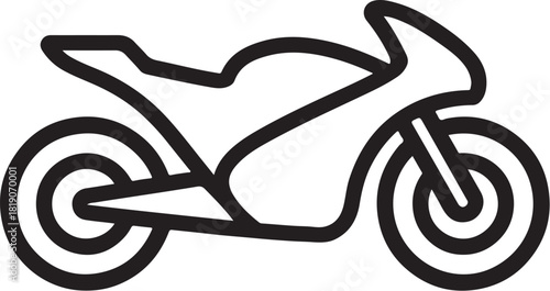 motorcycle vector illustration