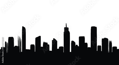 Abstract geometric composition with vibrant color accents and clean lines suitable for modern graphic design projects and digital illustrations