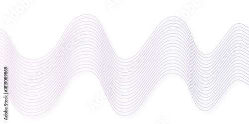 400abstract wave element for design pink and white. Design template for cover, business. Abstract dynamic color lines, waves. Vector geometric backgrounds.	