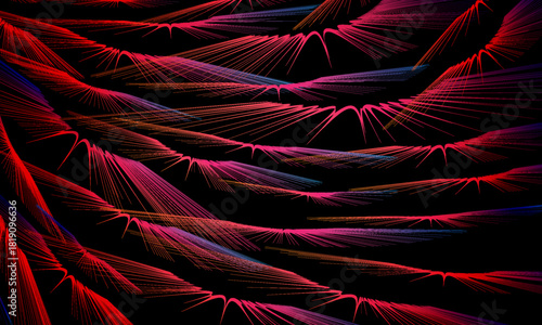 Beautiful illustration abstract design perfect for wallpapers, backgrounds, displays, or anywhere you need a unique pattern sure to attract attention.