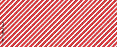 Slanting lines and halftone dots in red colors, Seamless background christmas or winter theme background, Red stripes pattern on white background.