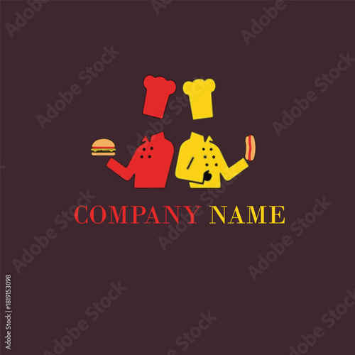 Fast food restaurant logo design
