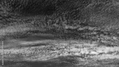 Dramatic abstract black and white clouds 