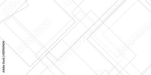 Abstract background white gradient with modern background. Gradient square shape design. Futuristic technology concept. Abstract geometric line square seamless pattern.