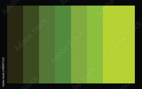 color swatch card sample