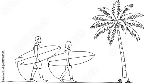 Vintage engraved vector illustration of a rugged alpine mountain range wilderness, featuring dense pine trees and rocky peaks, symbolizing outdoor adventure and nature