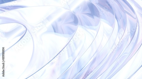 透き通るガラスの渦