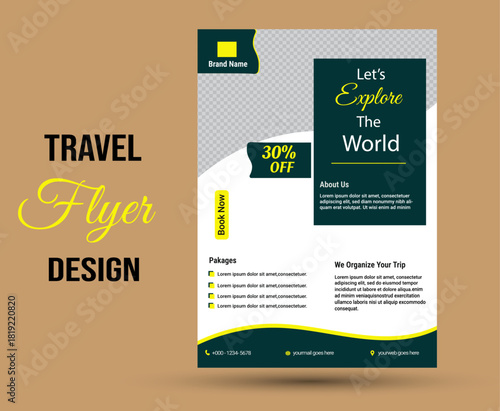 Modern Travel Flyer Template
