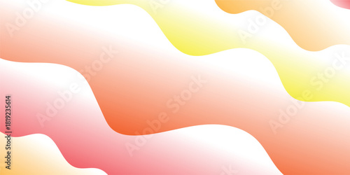 Abstract vector background with colorful wave design and modern decorative pattern