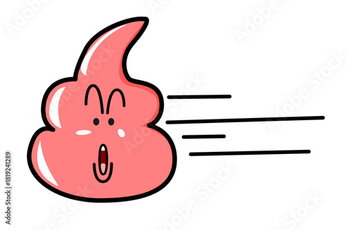  Illustration of a flying symbol