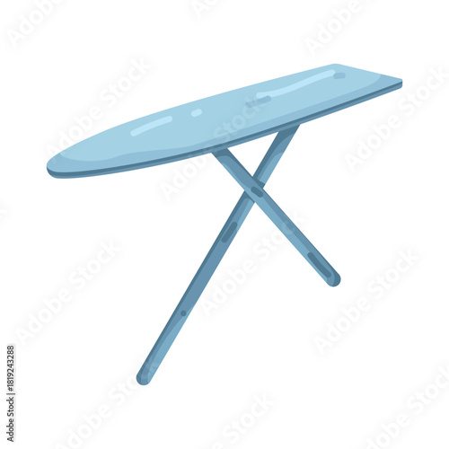 Illustration of Blue Ironing Board