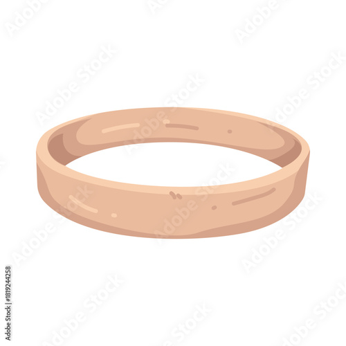 Illustration of Simple Gold Ring